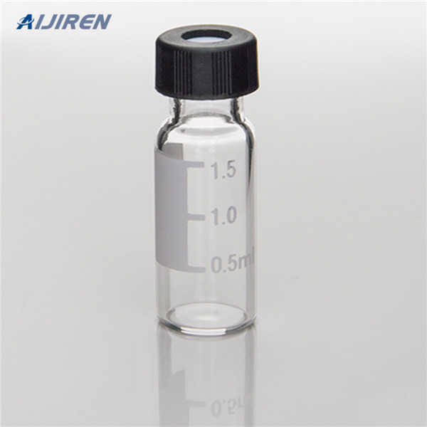 bonded cap-septa chromatography glass vials thread